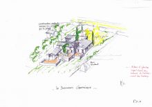 Perspective de l'architecte